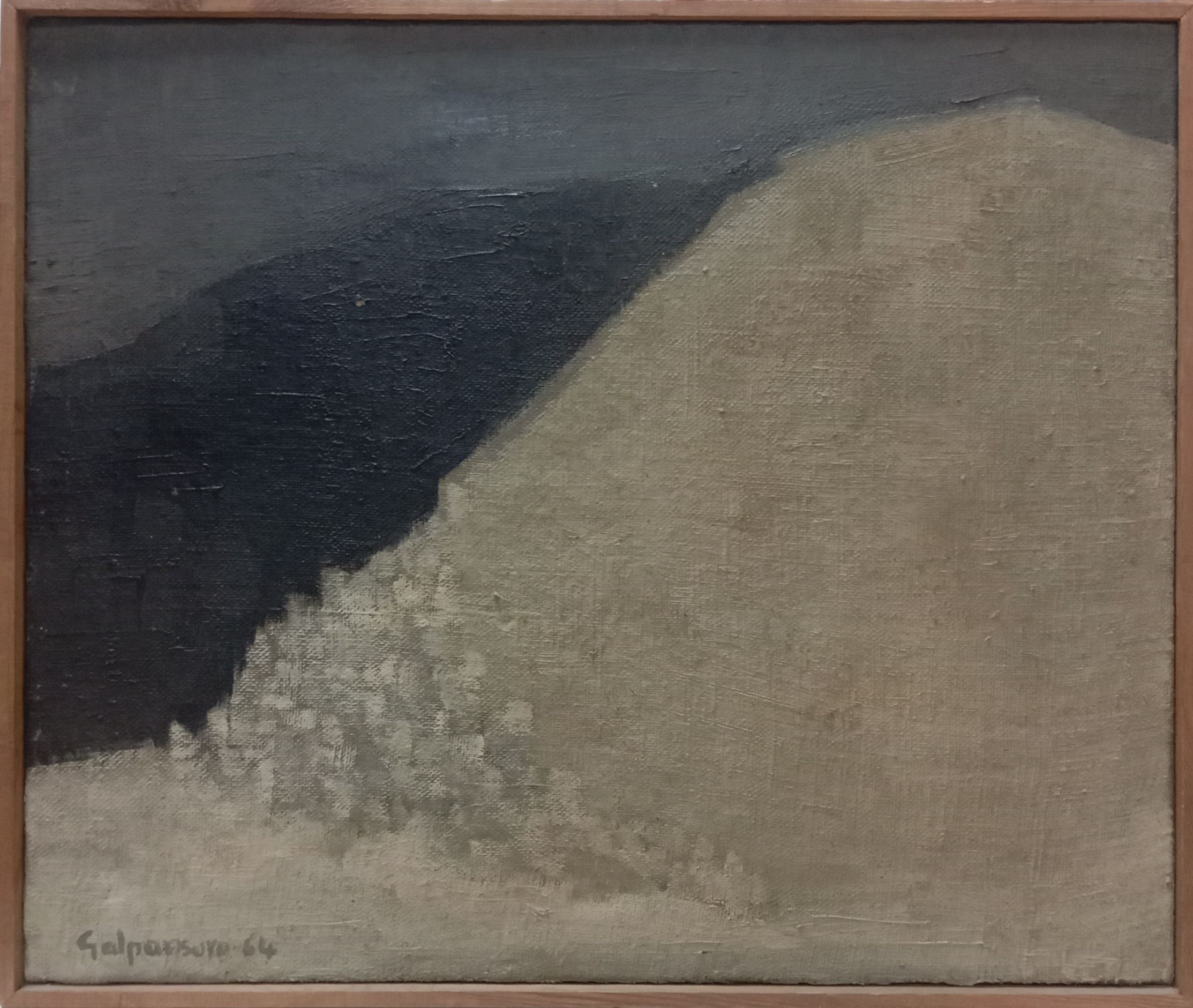 1964 Paisaje 46x55 Óleo sobre lienzo